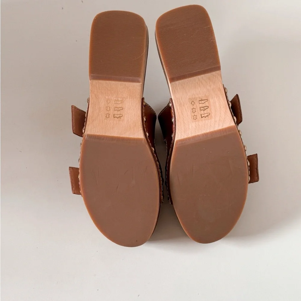 J. Crew Leather double buckle-strap sandals NWOB - Picture 3 of 4